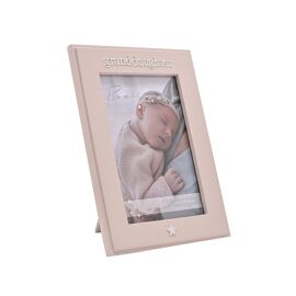 Bambino Granddaughter Resin Photo Frame Pink  4" x 6"