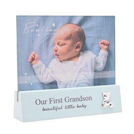 Bambino Block Frame 6" x 4" - 1st Grandson