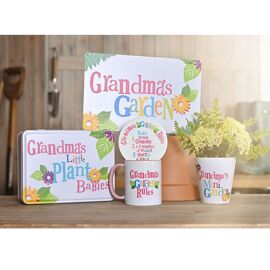 Brightside Light Pink Inside Mug 11oz - Grandma's Garden Rules