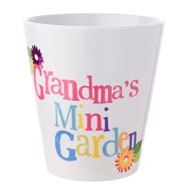 Brightside Mini Plant Pot 12oz - Grandma's Garden