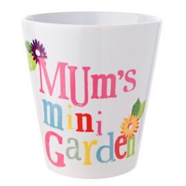 Brightside Mini Plant Pot 12oz - Mum's Garden