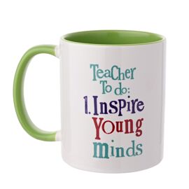 Brightside Lime Green Inside Mug 11oz - Inspire Young Minds