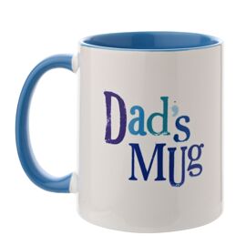 Brightside Light Blue Handled 11oz Mug - Dad's Mug