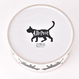 Brightside Ceramic Cat Bowl - To Do List