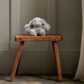 Bambino Grey Plush Rabbit Medium 18cm