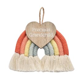 **MULTI 6** Petit Cheri Macrame Rainbow Hanger Grandchild