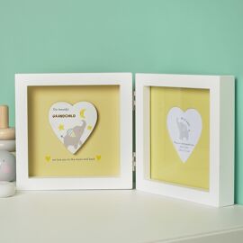 Hello Baby Folding Frame 4" x 4" - Grandchild