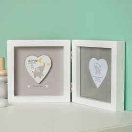 Hello Baby Folding Frame 4" x 4" - Love You