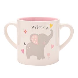 Hello Baby 2 Handle Mug - Girl
