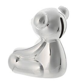 Spardose „Bambino“ aus versilbertem Teddybär