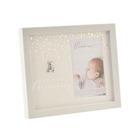 Bambino Photo Frame - Your Christening 4" x 6"