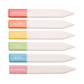 Country Living Ceramic Herb Sticks