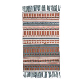 Country Living Kleiner gewebter gemusterter Outdoor-Teppich – 60 cm x 90 cm