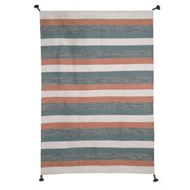 Country Living Großer gewebter gestreifter Outdoor-Teppich – 120 cm x 170 cm