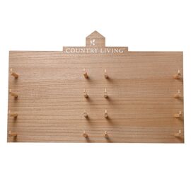 Country Living Wooden Plaque Stand