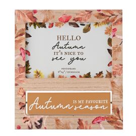 Country Living Photo Frame 4" x 6" - Autumn Natural