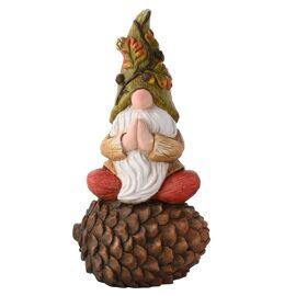 Country Living Outdoor Autumnal Gonk Sat On A Pinecone