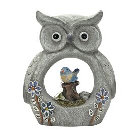 Country Living Owl Solar Light