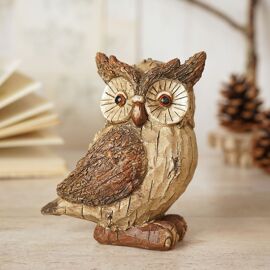 Country Living Owl Figurine 13cm