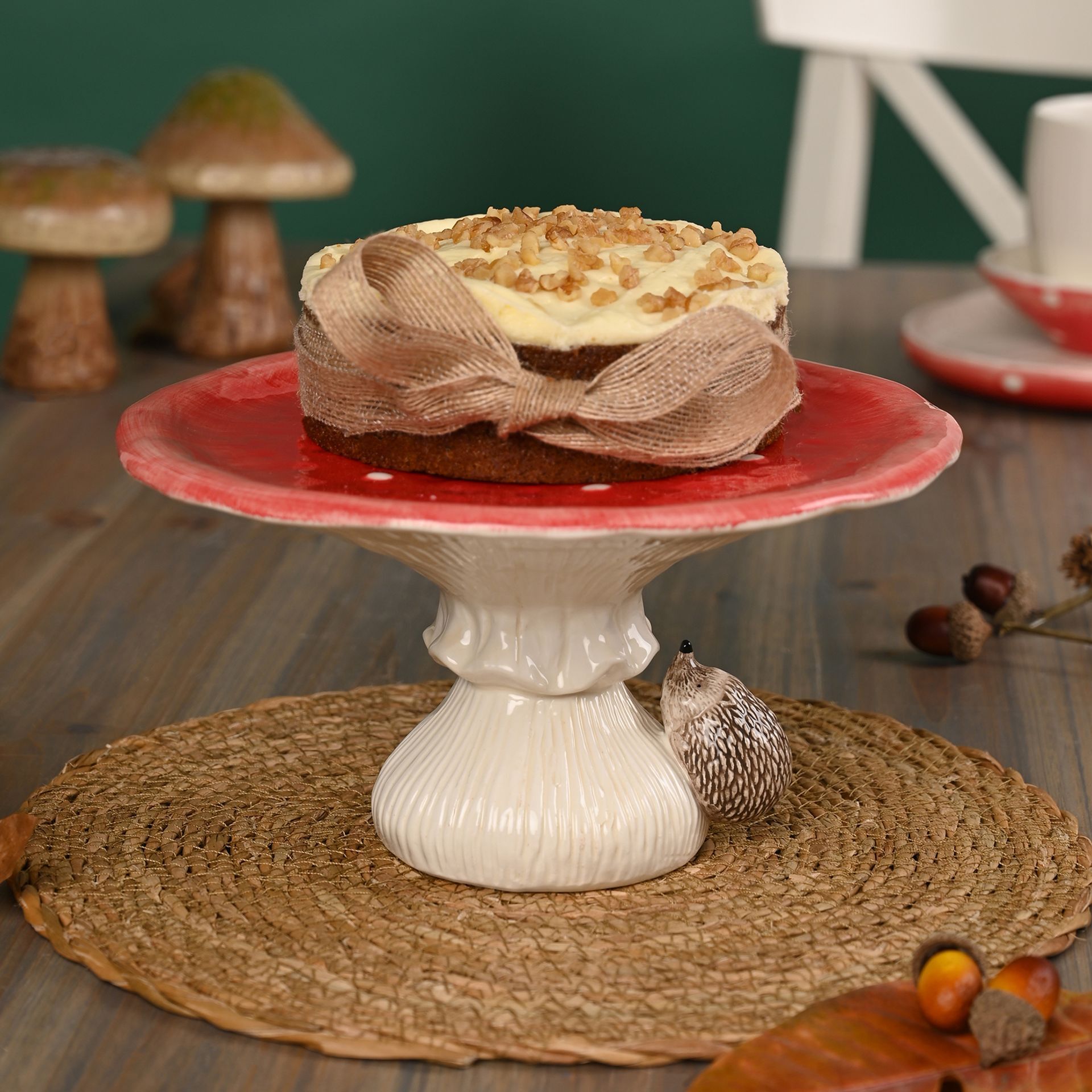 Midwinter ミッドウィンター　Toadstools 毒キノコ　プレート UK TEA SPACE