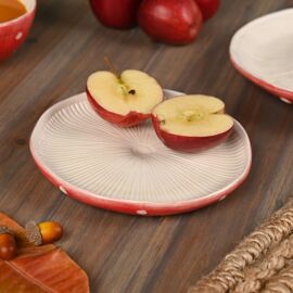 **MULTI 4** Country Living Toadstool Top Side Plate