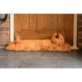 Country Living Highland Cow Draught Excluder