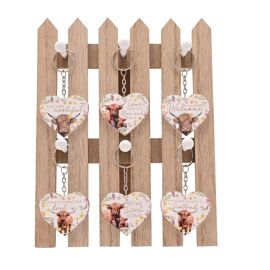 Country Living Highland Cow Set of 36 Keyrings with Display Stand - 6 Designs