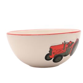 Country Living Tractor Cereal Bowl