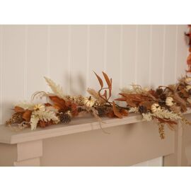 Country Living Neutral Autumn Garland 1.2m