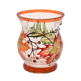 Country Living Autumn Leaf Votive Holder