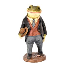 Country Living Suited Toad Ornament