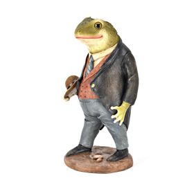 Country Living Suited Toad Ornament