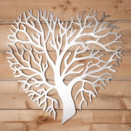 Country Living Heart Tree of Life Metal Wall Art