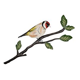 British Birds Wall Art - Goldfinch 33cm