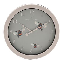 Country Living Outdoor Clock - Bee  26.5 cm