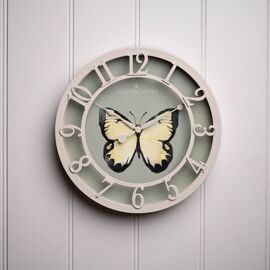 Country Living Outdoor Clock - Butterfly 25cm