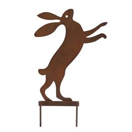 **MULTI 3** Garden/Lawn Silhouette Dancing Hare