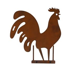 **MULTI 3** Garden/Lawn Silhouette Proud Cockerel
