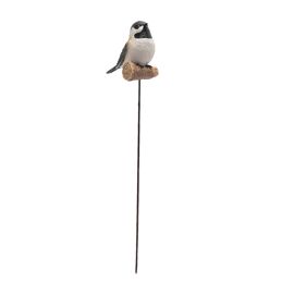 **MULTI 3** Country Living Garden Stake - Great Tit