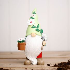 Country Living Flower Gonk with Pot Figurine