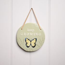 **MULTI 2** Country Living Butterfly Plaque