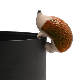 **MULTI 4** Country Living Decorative Plant Pot Friend - Hedgehog