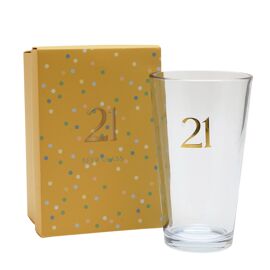 Confetti Beer Glass - 21