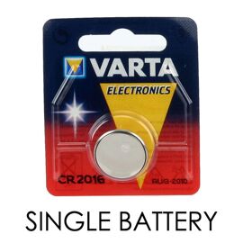SINGLE VARTA Lithium Watch Battery BR2016      DL2016