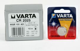 VARTA Lithium Watch Battery CR2025      DL2025