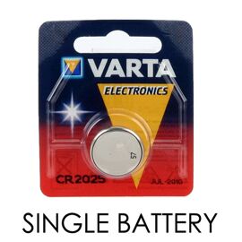 VARTA SINGLE Lithium Watch Battery CR2025   DL2025