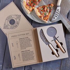 Santa Barbara Pizzaschneider-Geschenkset