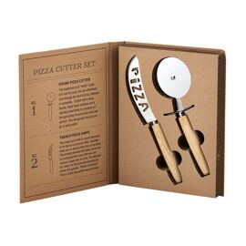 Santa Barbara Pizzaschneider-Geschenkset