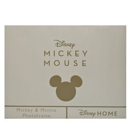 Disney Mickey & Minnie Ceramic Frame 4" x 6"