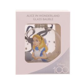 Disney 100 Glass Bauble - Alice